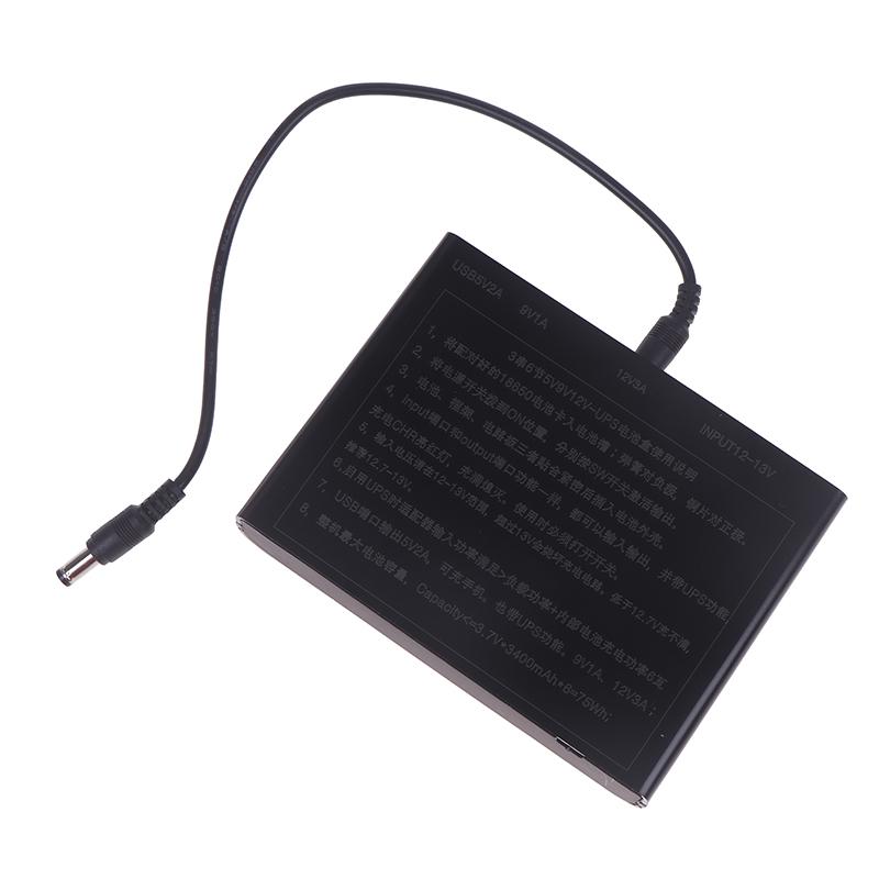 USB 5V DC 9V 12V Выход 6X 18650 ИБП DIY Блок питания для роутера, мобильного телефона, планшета, модема, камеры видеонаблюдения, дроп чёрный
USB 5V DC 9V 12V Выход 6X 18650 ИБП DIY Блок питания для роутера, мобильного телефона, планшета, модема, камеры видеонаблюдения, дроп чёрный