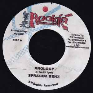 7inch Record SPRAGGA BENZ - Anology NONE Rookie Producti 2001 Jamaica Reggae, Ska & Dub Used
7inch Record SPRAGGA BENZ - Anology NONE Rookie Producti 2001 Jamaica Reggae, Ska & Dub Used