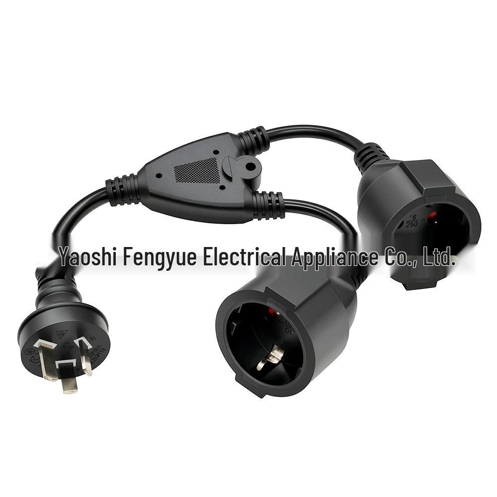 35cm Australian to European Standard Male-Female Power Extension Cord (SAA to European Plug) 35cm
35cm Australian to European Standard Male-Female Power Extension Cord (SAA to European Plug) 35cm
