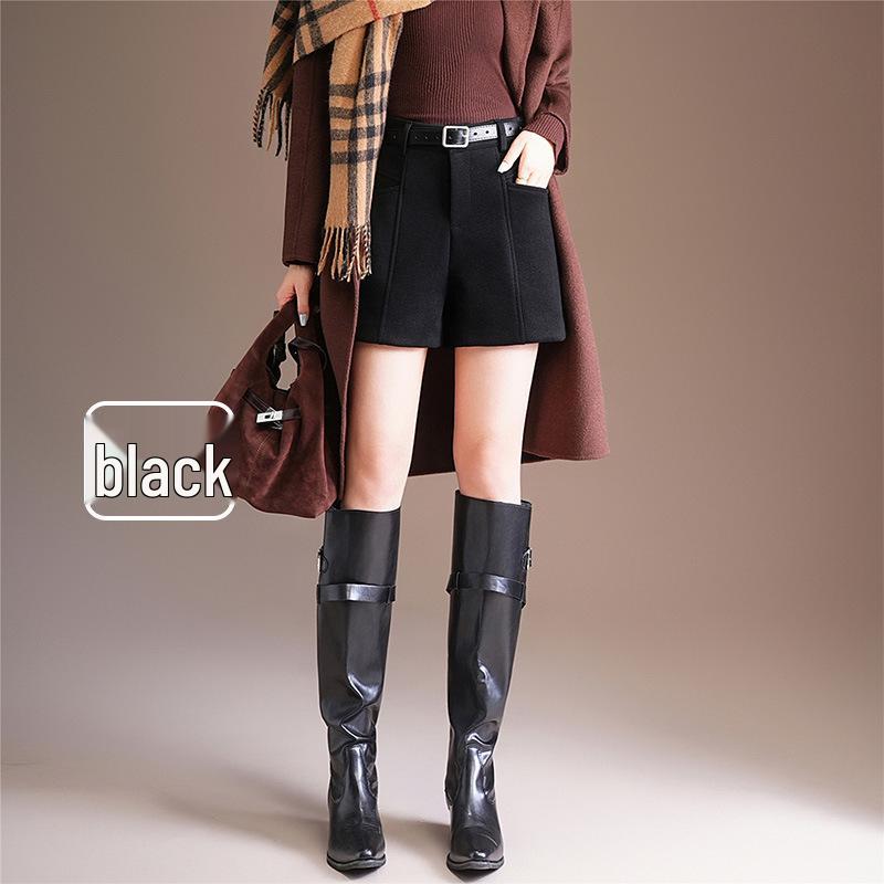 Women s Woolen High-Waist A-Line Shorts - Slim Fit, Loose Wide-Leg Boot Pants for Autumn/Winter 2026 L (105-118 lbs)
Women s Woolen High-Waist A-Line Shorts - Slim Fit, Loose Wide-Leg Boot Pants for Autumn/Winter 2026 L (105-118 lbs)