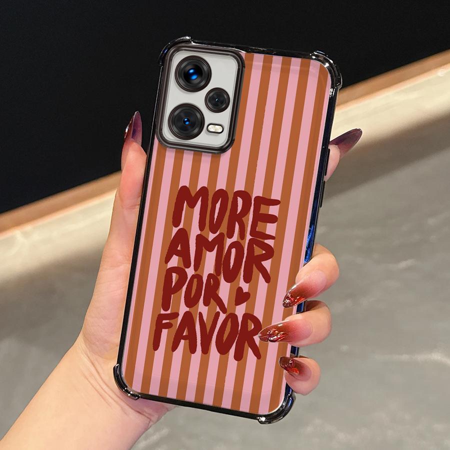 Phone Cover Case for Redmi Note 14 Pro Plus 13C 10 Lite K80 12 11 9 Pro 11s A3 A5 Note 13 Love Heart More Amor Por Favor Redmi Note 13 4G
Phone Cover Case for Redmi Note 14 Pro Plus 13C 10 Lite K80 12 11 9 Pro 11s A3 A5 Note 13 Love Heart More Amor Por Favor Redmi Note 13 4G