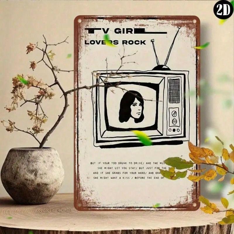 Metal Poster TV Girl Lovers Rock Bar Wall Art Decor
Metal Poster TV Girl Lovers Rock Bar Wall Art Decor