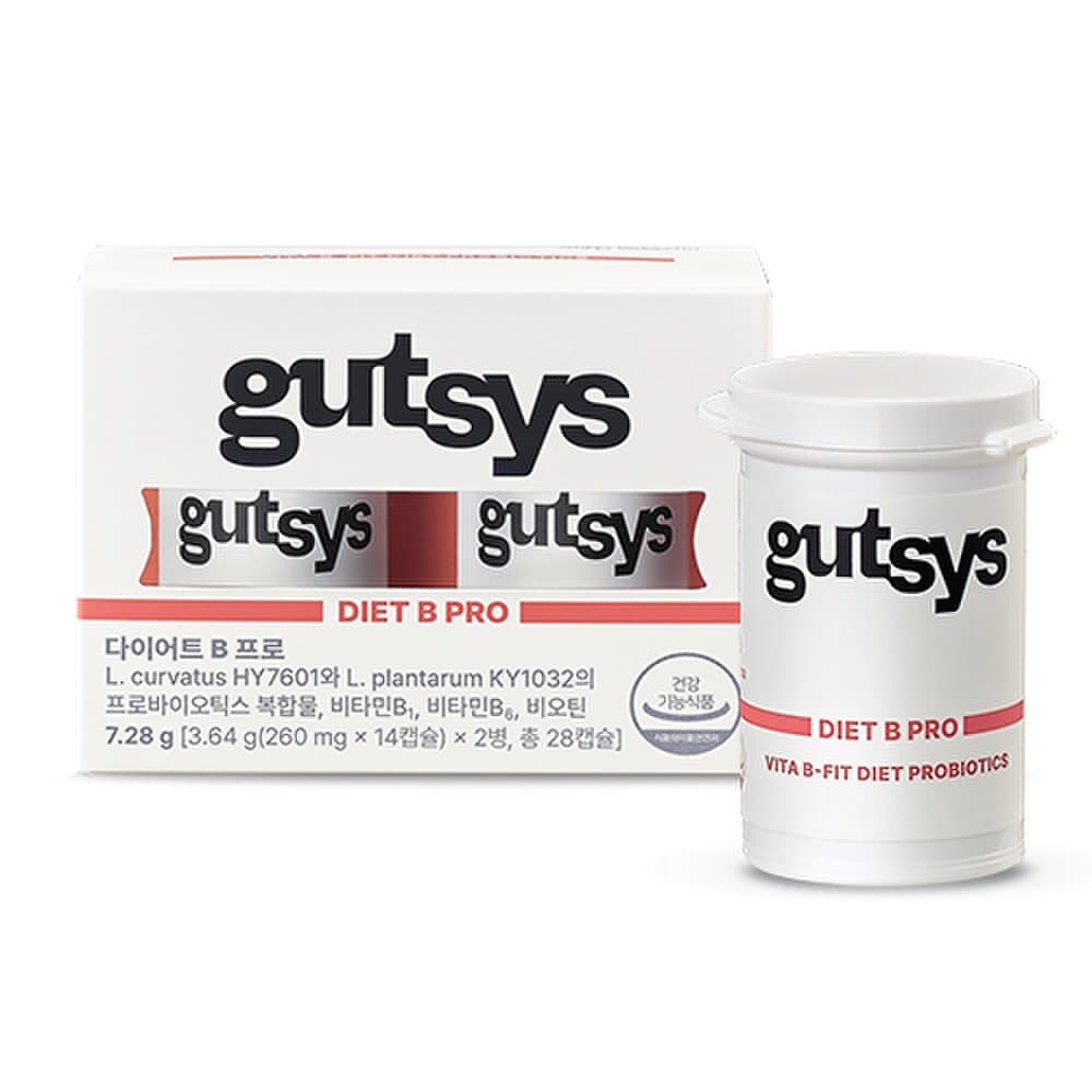 Gutsys Diet B Pro (260mgx28capsules) /28 days
Gutsys Diet B Pro (260mgx28capsules) /28 days