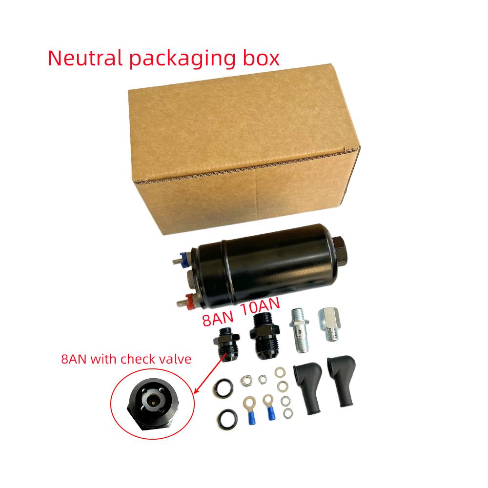 380LPH Inline External Fuel Pump 10AN Inlet + 8AN with check valve Outlet 044 Check Vavle 0580254044 Racing car modification NP6006B-8AN-10AN
380LPH Inline External Fuel Pump 10AN Inlet + 8AN with check valve Outlet 044 Check Vavle 0580254044 Racing car modification NP6006B-8AN-10AN