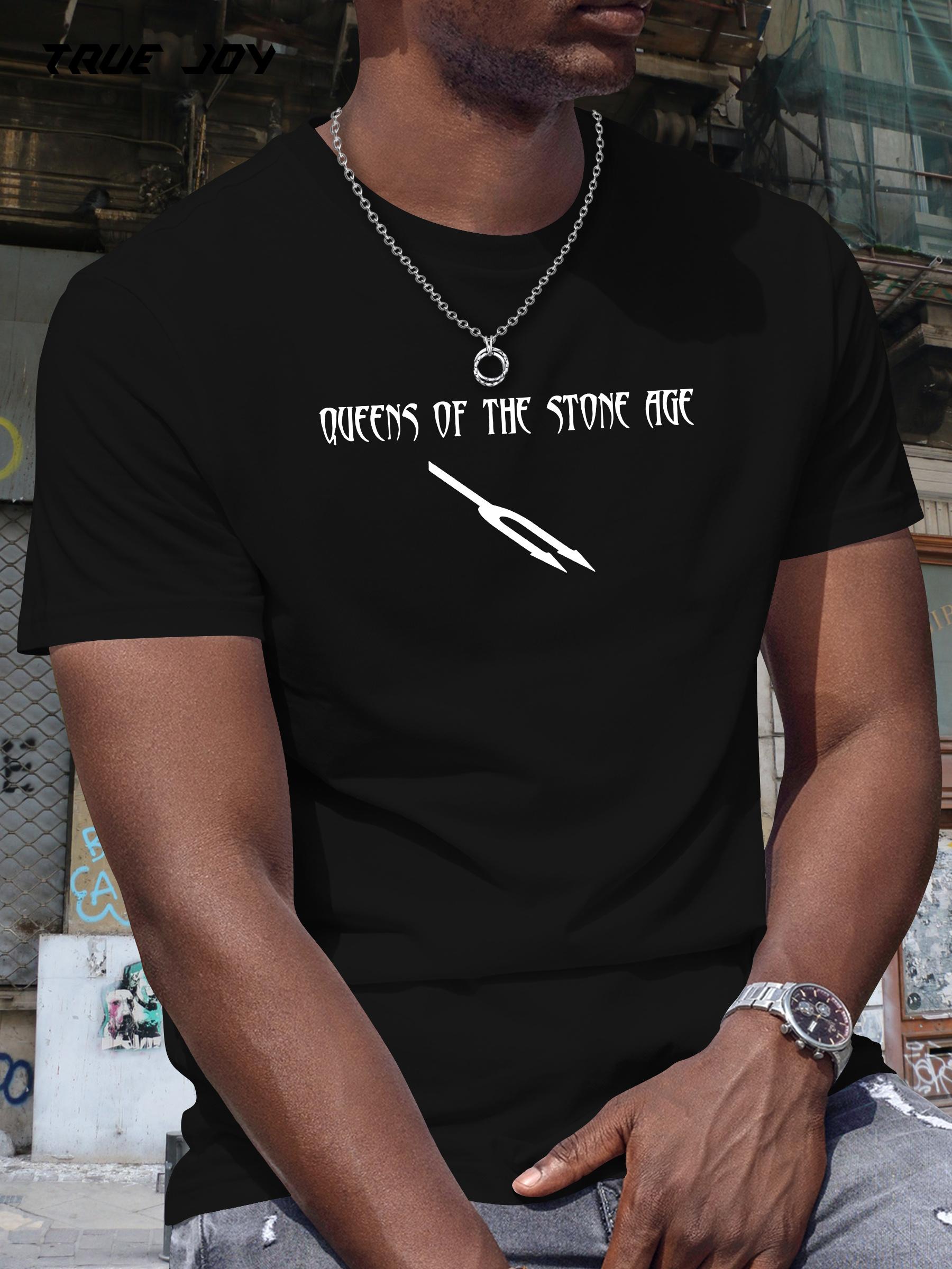 Queens of the Stone Age Graphic T-shirt for Men - Short Sleeve Round Neck Casual Tee with Bold Band Print XXXXL
Queens of the Stone Age Graphic T-shirt for Men - Short Sleeve Round Neck Casual Tee with Bold Band Print XXXXL