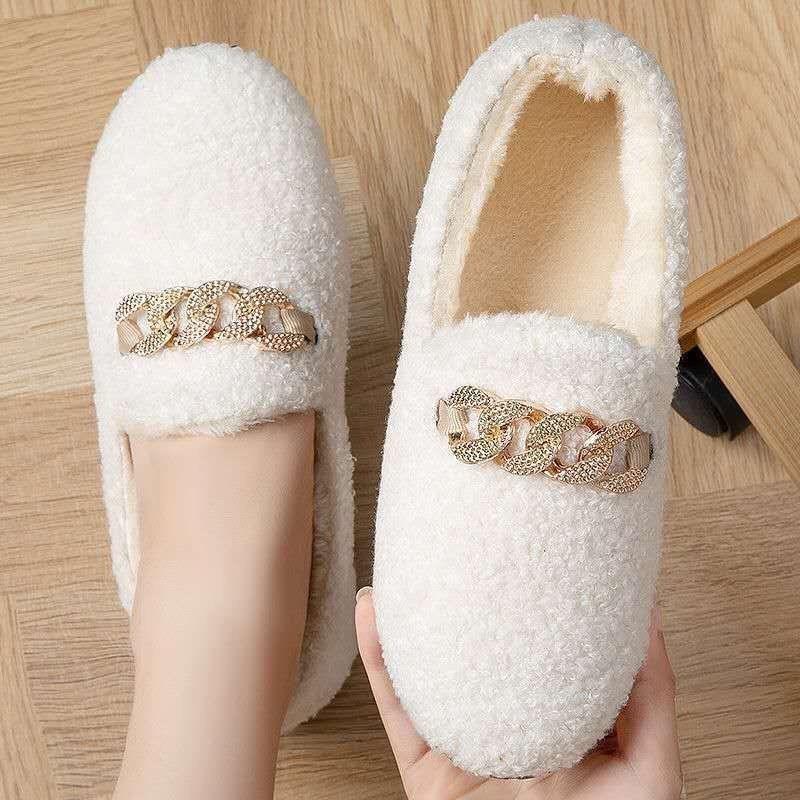 Doudou shoes women s autumn and winter warm thick-soled new Mao Mao shoes flat-soled versatile cotton shoes velvet mother wear 40
Doudou shoes women s autumn and winter warm thick-soled new Mao Mao shoes flat-soled versatile cotton shoes velvet mother wear 40