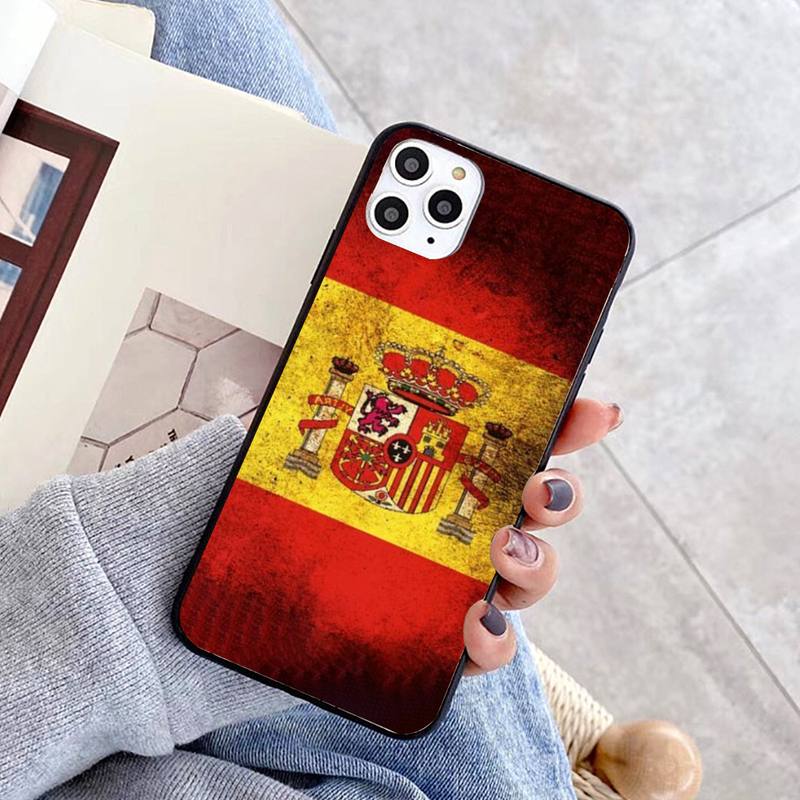 Spain Flag Phone Case for iPhone 11 12 13 Mini Pro Max 8 7 6 6S Plus X 5 SE 2020 XR XS Funda Case 12 or 12 pro
Spain Flag Phone Case for iPhone 11 12 13 Mini Pro Max 8 7 6 6S Plus X 5 SE 2020 XR XS Funda Case 12 or 12 pro
