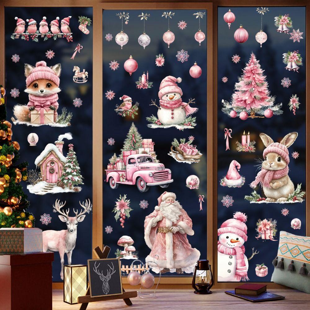 Removable Glass Mirror Stickers Christmas Tree Santa Claus Wall Decal Christmas Window Stickers
Removable Glass Mirror Stickers Christmas Tree Santa Claus Wall Decal Christmas Window Stickers