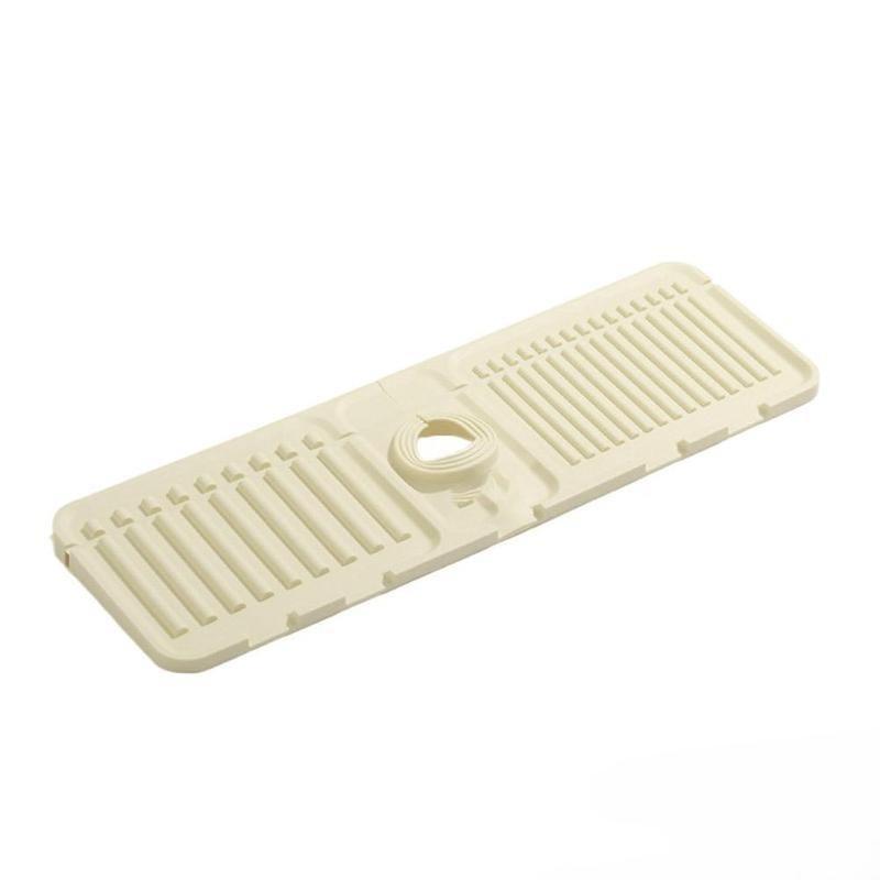 Faucet Drain Mat Silicone Anti - Splash Pad for Kitchen Sink Water Blocking Cuttable Foldable Narrow - Edge Absorbent Mat білий
Faucet Drain Mat Silicone Anti - Splash Pad for Kitchen Sink Water Blocking Cuttable Foldable Narrow - Edge Absorbent Mat білий