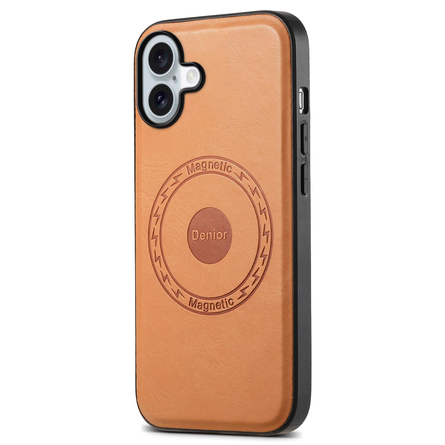 DENIOR A10 for iPhone 16 Case Compatible with MagSafe Cowhide Texture Leather Protective Cover
DENIOR A10 for iPhone 16 Case Compatible with MagSafe Cowhide Texture Leather Protective Cover