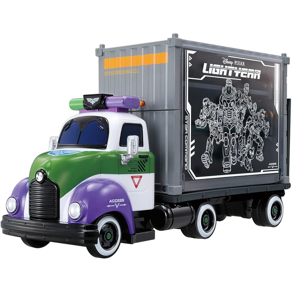 Takara Tomy Tomica Disney Motors Buzz Lightyear Star Command Carry Mini Car Toy for Boys Age 3 and Up
Takara Tomy Tomica Disney Motors Buzz Lightyear Star Command Carry Mini Car Toy for Boys Age 3 and Up