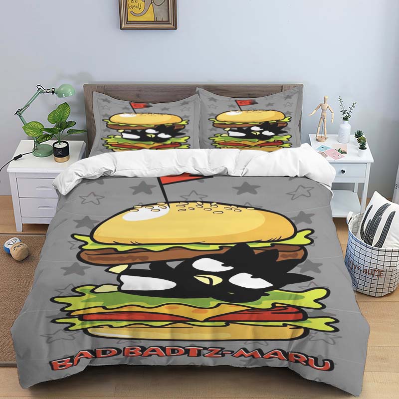 BADBADTZ-MARU 3-piece cartoon bedding set, exquisite adult and children s bedding set, suitable for double and single beds, larg 135x200cm
BADBADTZ-MARU 3-piece cartoon bedding set, exquisite adult and children s bedding set, suitable for double and single beds, larg 135x200cm