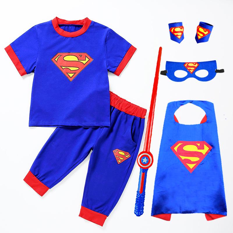 Kid s Summer Cartoon Anime Role-Play Set: Little Friends Catwalk & Superman Costume 110 cm
Kid s Summer Cartoon Anime Role-Play Set: Little Friends Catwalk & Superman Costume 110 cm