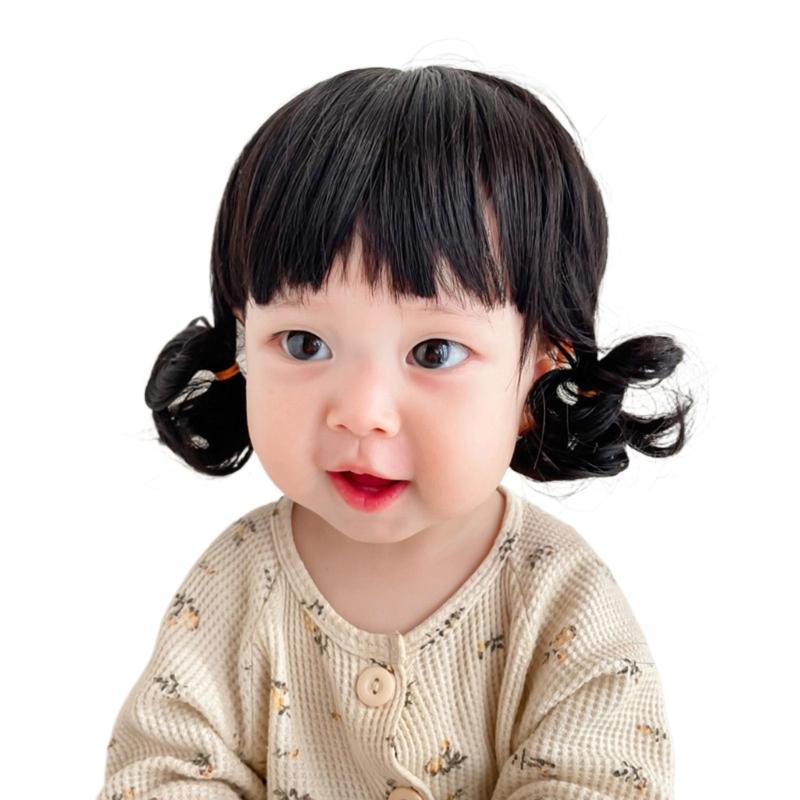 Fashionable Short Hair Girl Hat Simulation Hair Hat Soft & Comfortable Girls Short Hair Hat for Child Photograph Shoot
Fashionable Short Hair Girl Hat Simulation Hair Hat Soft & Comfortable Girls Short Hair Hat for Child Photograph Shoot