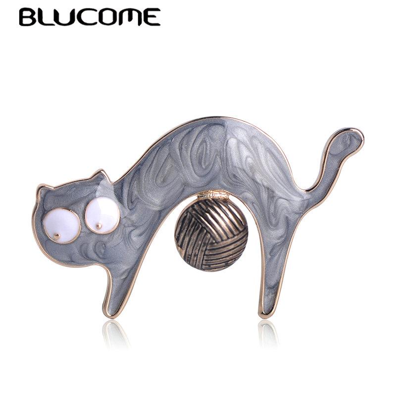 Blucome новые милые броши с перегородчатой эмалью в форме кота для одежды, аксессуары для шарфов, булавка для рюкзака, зажим для девочек и мальчиков, брошь, ювелирные изделия
Blucome новые милые броши с перегородчатой эмалью в форме кота для одежды, аксессуары для шарфов, булавка для рюкзака, зажим для девочек и мальчиков, брошь, ювелирные изделия