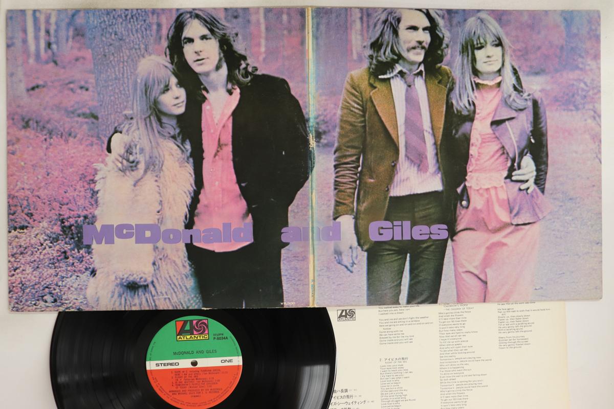 LP Record MCDONALD & GILES - Mcdonald And Giles P8034A ATLANTIC 1974 Japan Rock Used
LP Record MCDONALD & GILES - Mcdonald And Giles P8034A ATLANTIC 1974 Japan Rock Used