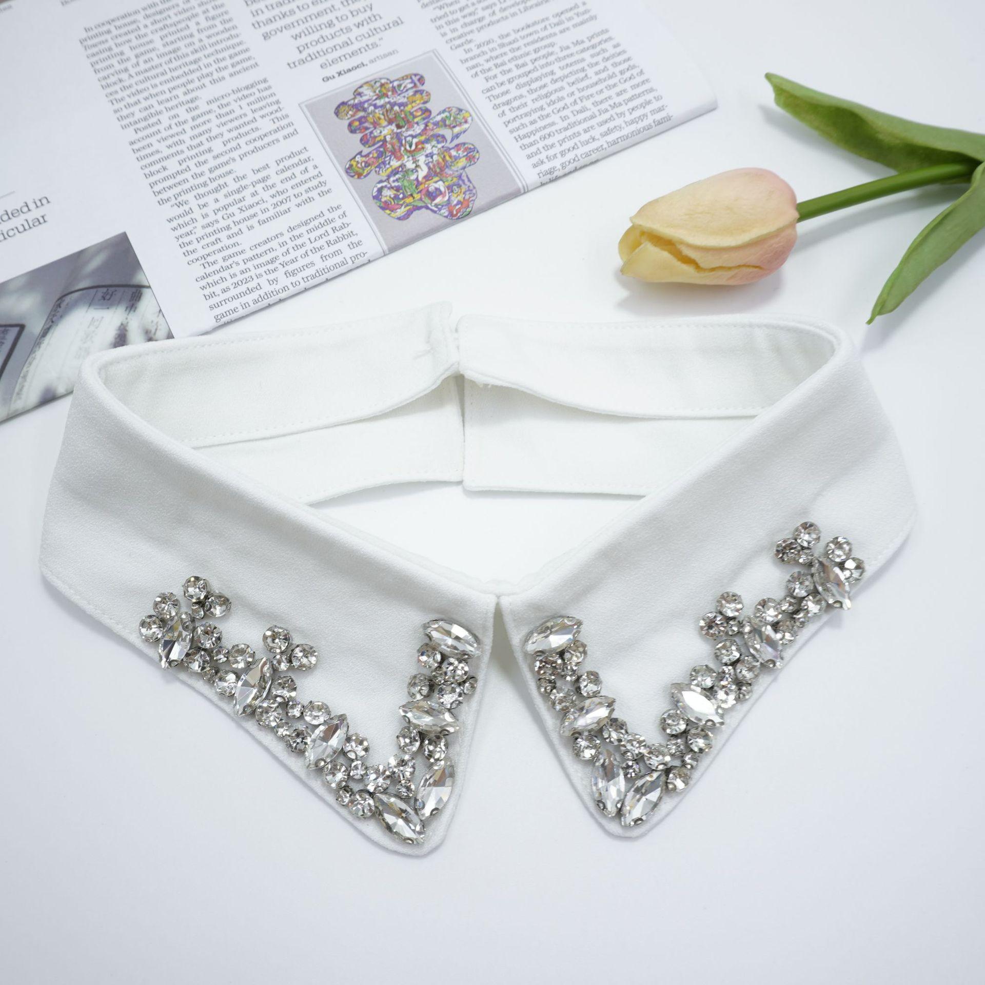 1Pc Fake Collar Shirt Women Lady Detachable Collars Beaded Faux Chiffon Lapel False Neckwear белый
1Pc Fake Collar Shirt Women Lady Detachable Collars Beaded Faux Chiffon Lapel False Neckwear белый