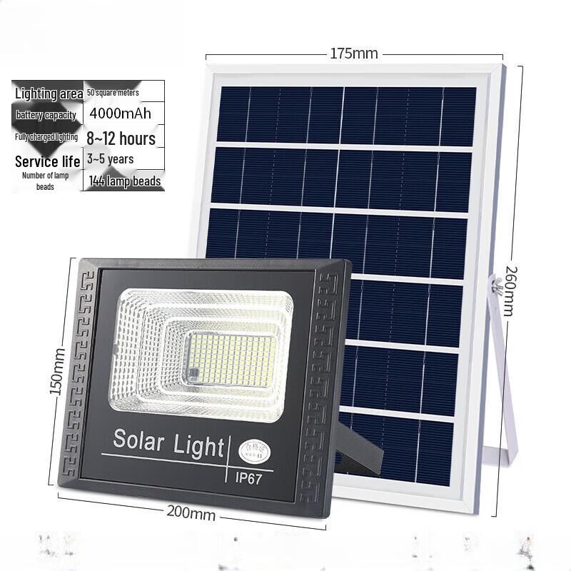 UOSU 100W Solar LED Floodlight
UOSU 100W Solar LED Floodlight