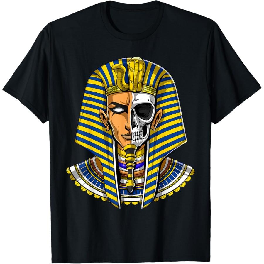 Egyptian Pharaoh Skull Tutankhamun King Tut Egypt Mythology T-Shirt XXXXXL чёрный
Egyptian Pharaoh Skull Tutankhamun King Tut Egypt Mythology T-Shirt XXXXXL чёрный
