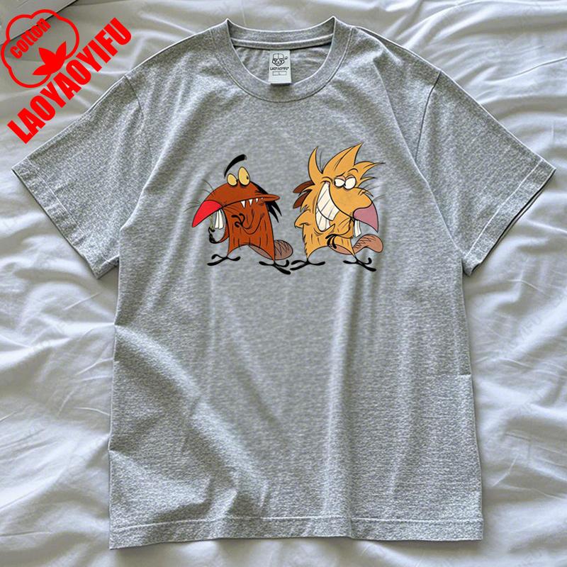 The Angry Beavers Shirt 90s Nostalgic Cartoon Tv Show T-Shirt Daggett and Norbert Graphic tee Men Woman Cotton Short-sleeve Tops XL
The Angry Beavers Shirt 90s Nostalgic Cartoon Tv Show T-Shirt Daggett and Norbert Graphic tee Men Woman Cotton Short-sleeve Tops XL