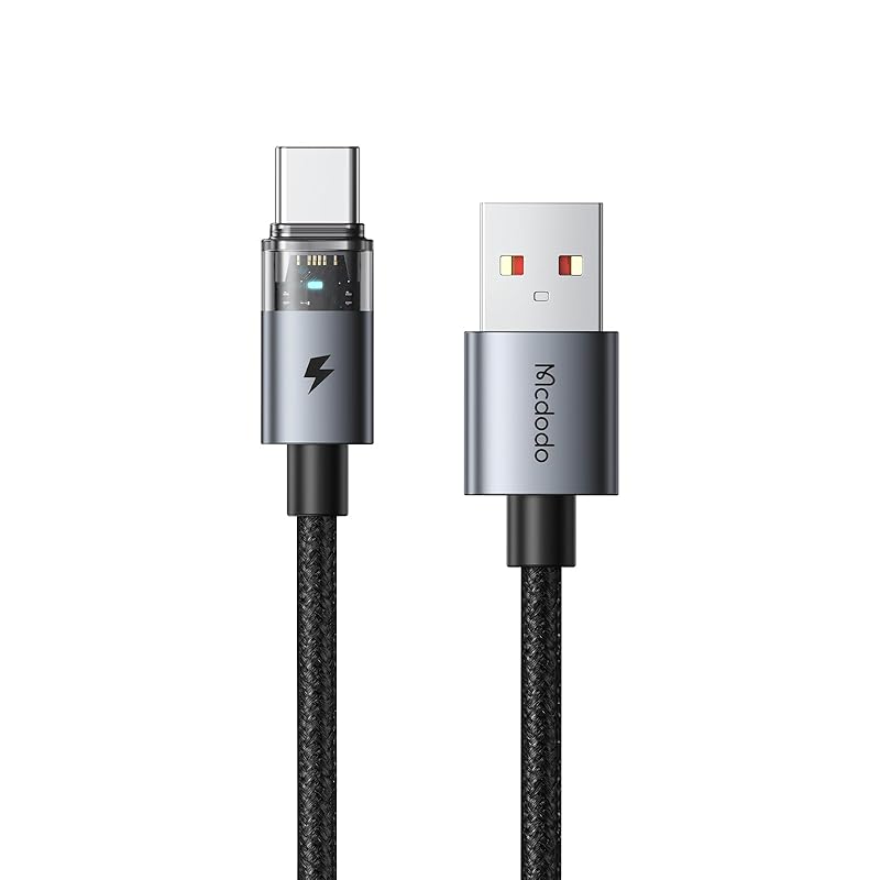 Mcdodo USB-A to USB-C cable 6A fast charging type c cable i-Phone 16/15 Xperia Galaxy Pixel Compatible with Android etc. high speed data transfer
Mcdodo USB-A to USB-C cable 6A fast charging type c cable i-Phone 16/15 Xperia Galaxy Pixel Compatible with Android etc. high speed data transfer
