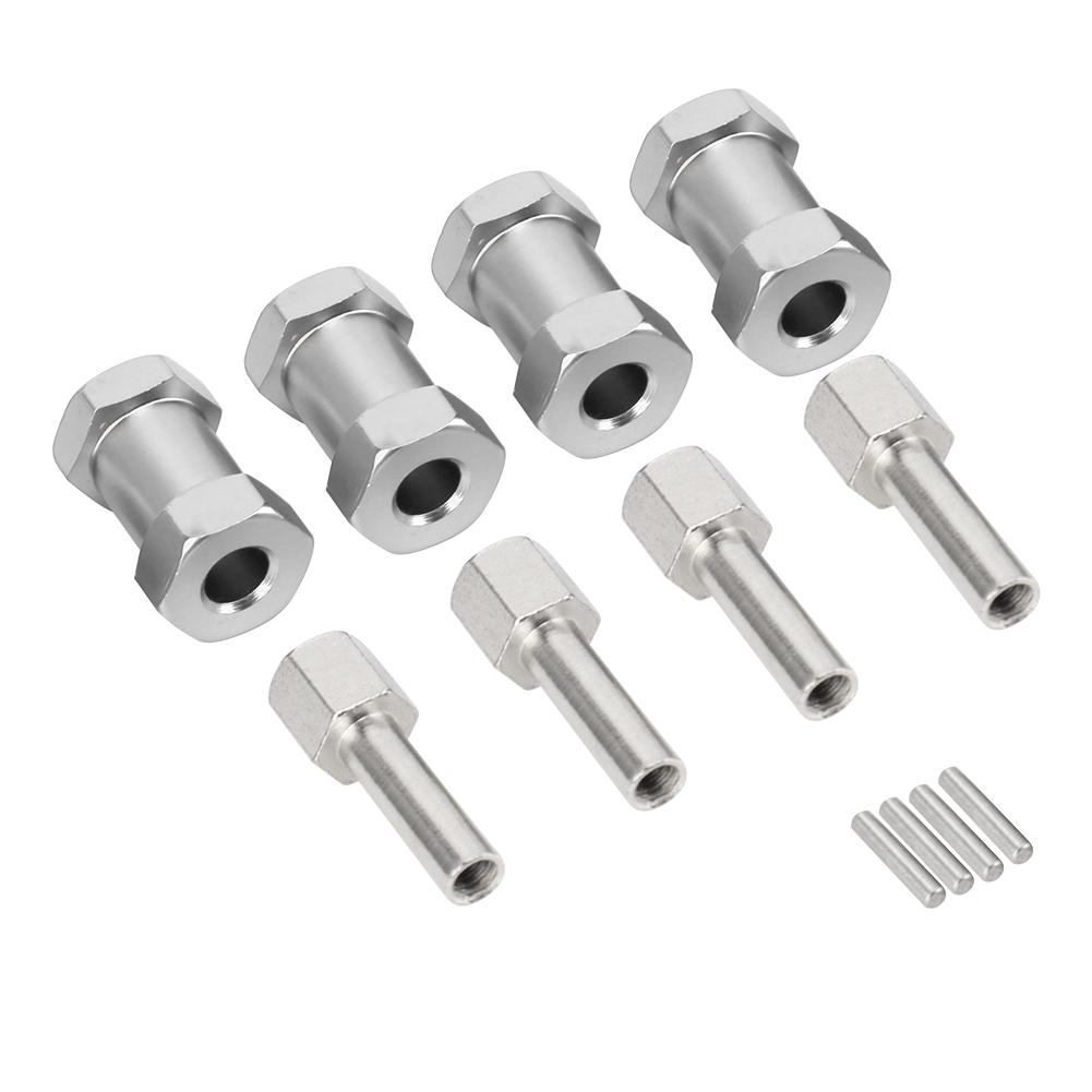 4 шт. Алюмінієвий сплав 20 мм Подовжувальний з єднувач 12 мм Маточина колеса Шестигранний привід Адаптер для 110 RC Дрифт
4 шт. Алюмінієвий сплав 20 мм Подовжувальний з єднувач 12 мм Маточина колеса Шестигранний привід Адаптер для 110 RC Дрифт