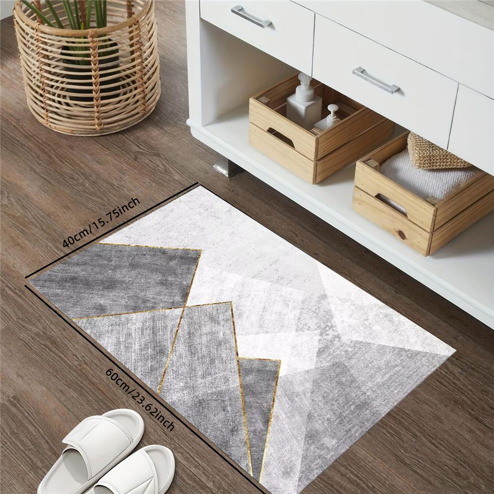 1 Pc 1cm Thickened Geometric Splicing Pattern Door Mat Soft Flannel Entrance Door Mat for Home Decor Anti-Slip Carpet Absorb Water Kitchen Bath Mat 40x60cm
1 Pc 1cm Thickened Geometric Splicing Pattern Door Mat Soft Flannel Entrance Door Mat for Home Decor Anti-Slip Carpet Absorb Water Kitchen Bath Mat 40x60cm