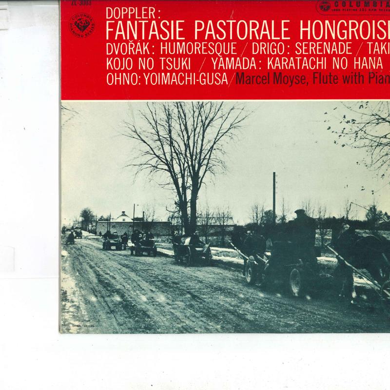 10inch Record DOPPLER, MARCEL MOYSE - Fantasie Pastorale Hongroise ZL3003 COLUMBIA Japan Classical Used
10inch Record DOPPLER, MARCEL MOYSE - Fantasie Pastorale Hongroise ZL3003 COLUMBIA Japan Classical Used