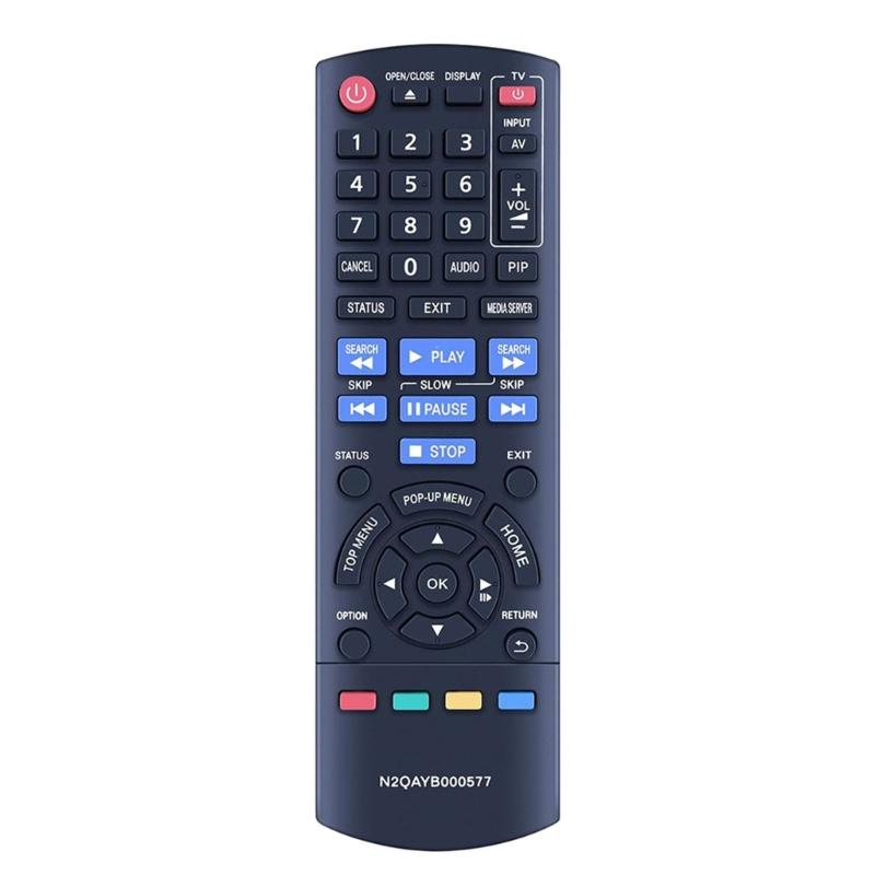 Replace Remote Control N2QAYB000577 for DMP-BD75EB-K DMP-BD75EE-K DMP-BD75 DMP-BD75 DMP-BDT301 DMP-BD75EB DMP-BD75EF-K 1
Replace Remote Control N2QAYB000577 for DMP-BD75EB-K DMP-BD75EE-K DMP-BD75 DMP-BD75 DMP-BDT301 DMP-BD75EB DMP-BD75EF-K 1