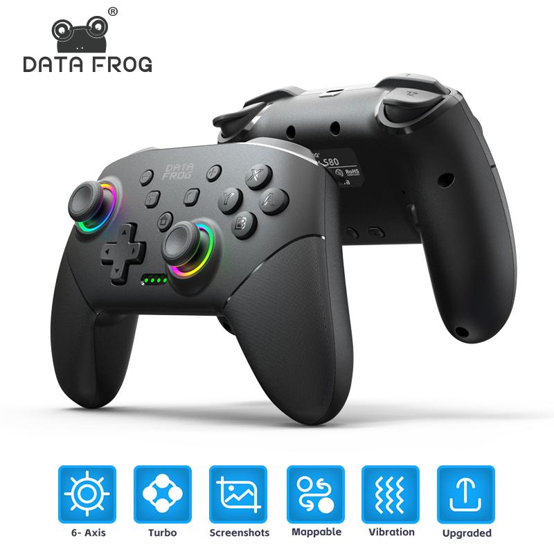 Контроллеры Data Frog Switch Pro для Switch/Switch Lite Беспроводной пульт дистанционного управления Геймпад для джойстика Pro Контроллеры ПК для Switch Oled белый
Контроллеры Data Frog Switch Pro для Switch/Switch Lite Беспроводной пульт дистанционного управления Геймпад для джойстика Pro Контроллеры ПК для Switch Oled белый