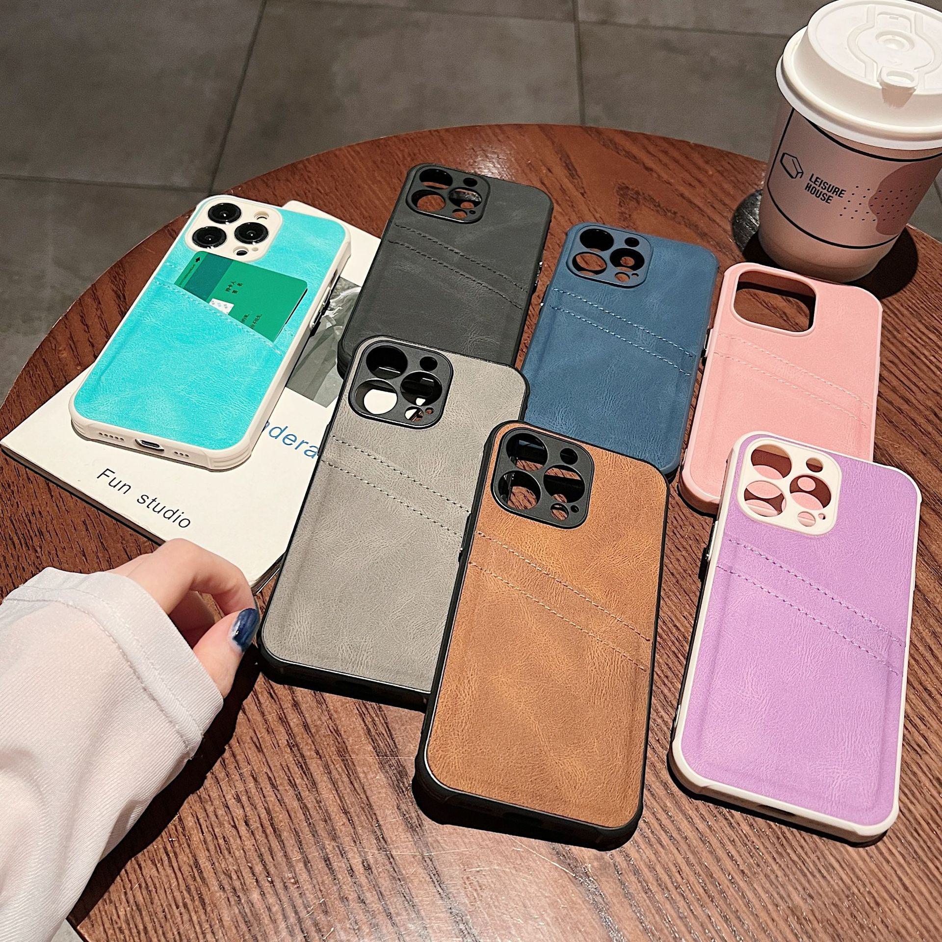 iPhone 15 Pro Max Case with Card Slot - Dreamy Skin Texture, Apple 13/14/15 Protective Cover
iPhone 15 Pro Max Case with Card Slot - Dreamy Skin Texture, Apple 13/14/15 Protective Cover
