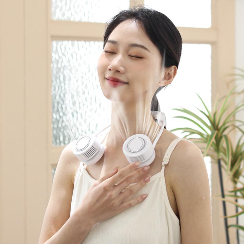 Y23 Refrigeration Neck Fan Retractable Soft Hose Hands-free Portable Fan for Running Cycling White
Y23 Refrigeration Neck Fan Retractable Soft Hose Hands-free Portable Fan for Running Cycling White