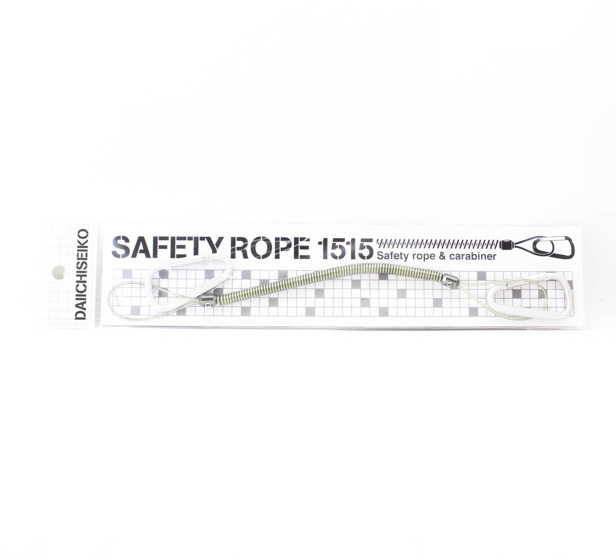 Daiichi #33278 Safety Rope Carabiner 1515 Silver (2796)
Daiichi #33278 Safety Rope Carabiner 1515 Silver (2796)