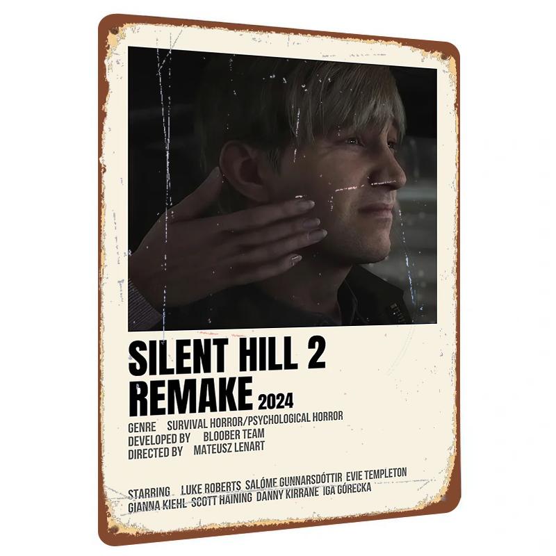 Silent Hill Remake Game Poster Metal Wall Art Survival Horror Decor for Gamers 20x30cm(7.8x11.8inch)
Silent Hill Remake Game Poster Metal Wall Art Survival Horror Decor for Gamers 20x30cm(7.8x11.8inch)