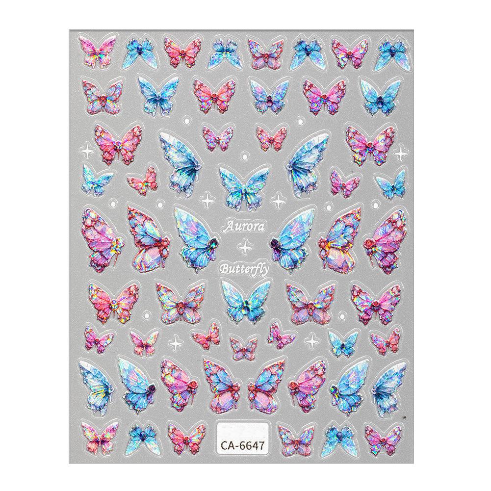 Butterfly Nail Art Stickers Finger Nail Stickers Versatile Nail Art Decoration 5D Embossed Nail Decals for Women Girls синий
Butterfly Nail Art Stickers Finger Nail Stickers Versatile Nail Art Decoration 5D Embossed Nail Decals for Women Girls синий