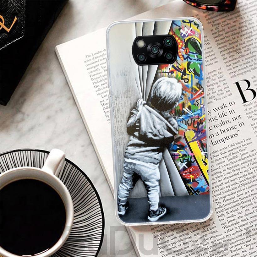 Banksy Graffiti Art Cover For Xiaomi Poco X6 X7 X5 Pro X4 Gt X3 Nfc F6 Phone Case F5 F4 F3 F2 F1 M5S M4 M3 Print Shell Housing X Xiaomi Poco X6 Pro
Banksy Graffiti Art Cover For Xiaomi Poco X6 X7 X5 Pro X4 Gt X3 Nfc F6 Phone Case F5 F4 F3 F2 F1 M5S M4 M3 Print Shell Housing X Xiaomi Poco X6 Pro