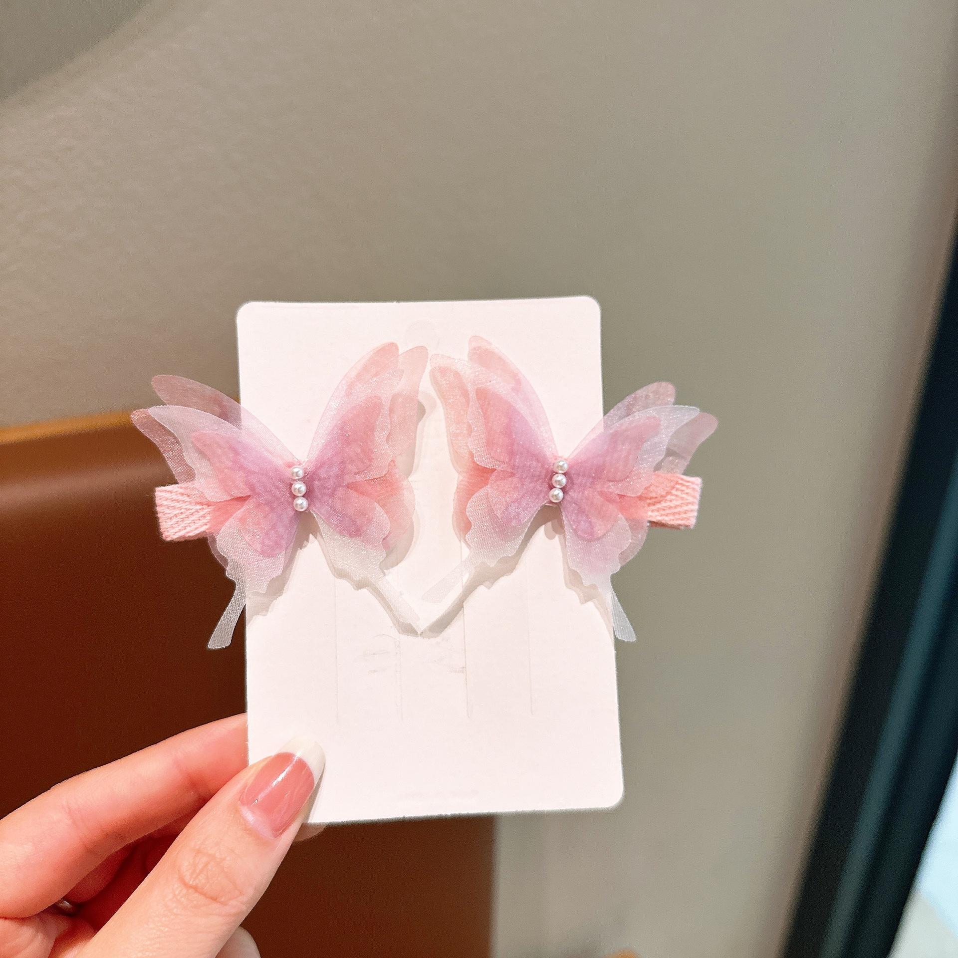 2 шт. Детская сетчатая заколка-бабочка, милая заколка для волос сбоку для девочки, аксессуары для волос, не повреждающие волосы, бант, головной убор Size fits all
2 шт. Детская сетчатая заколка-бабочка, милая заколка для волос сбоку для девочки, аксессуары для волос, не повреждающие волосы, бант, головной убор Size fits all