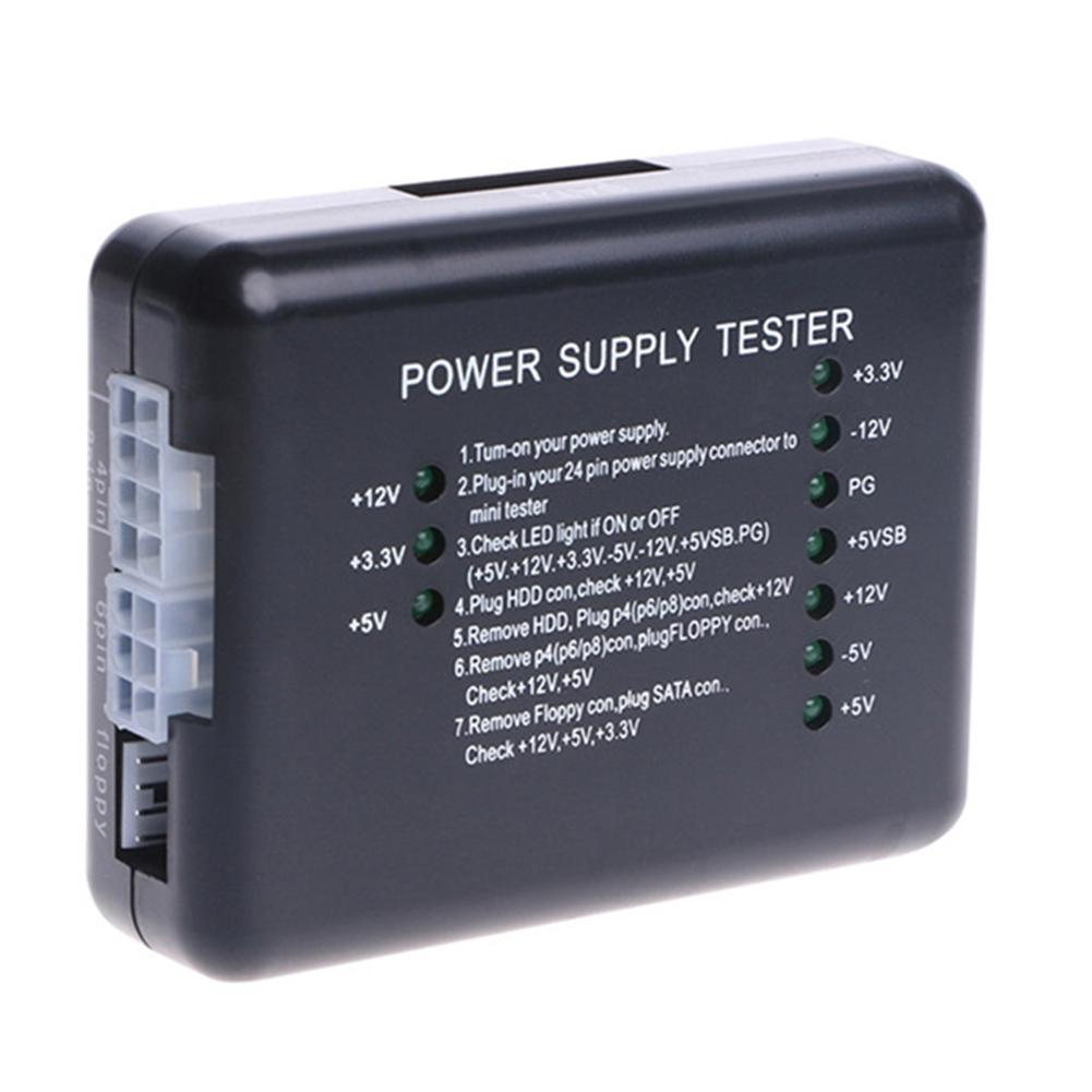 20/24 Pin ATX SATA HDD Power Supply Tester Checker Meter Pro PC Computer Power Supply Measuring Diagnostic Tool China Mainland
20/24 Pin ATX SATA HDD Power Supply Tester Checker Meter Pro PC Computer Power Supply Measuring Diagnostic Tool China Mainland