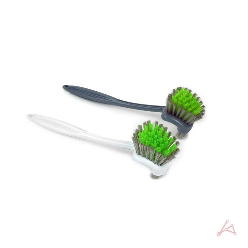 Simple double-sided toilet brush
Simple double-sided toilet brush