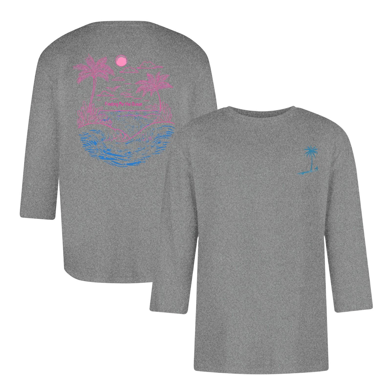 Men s casual and fashionable printed collar three-quarter sleeve top T-shirt L
Men s casual and fashionable printed collar three-quarter sleeve top T-shirt L