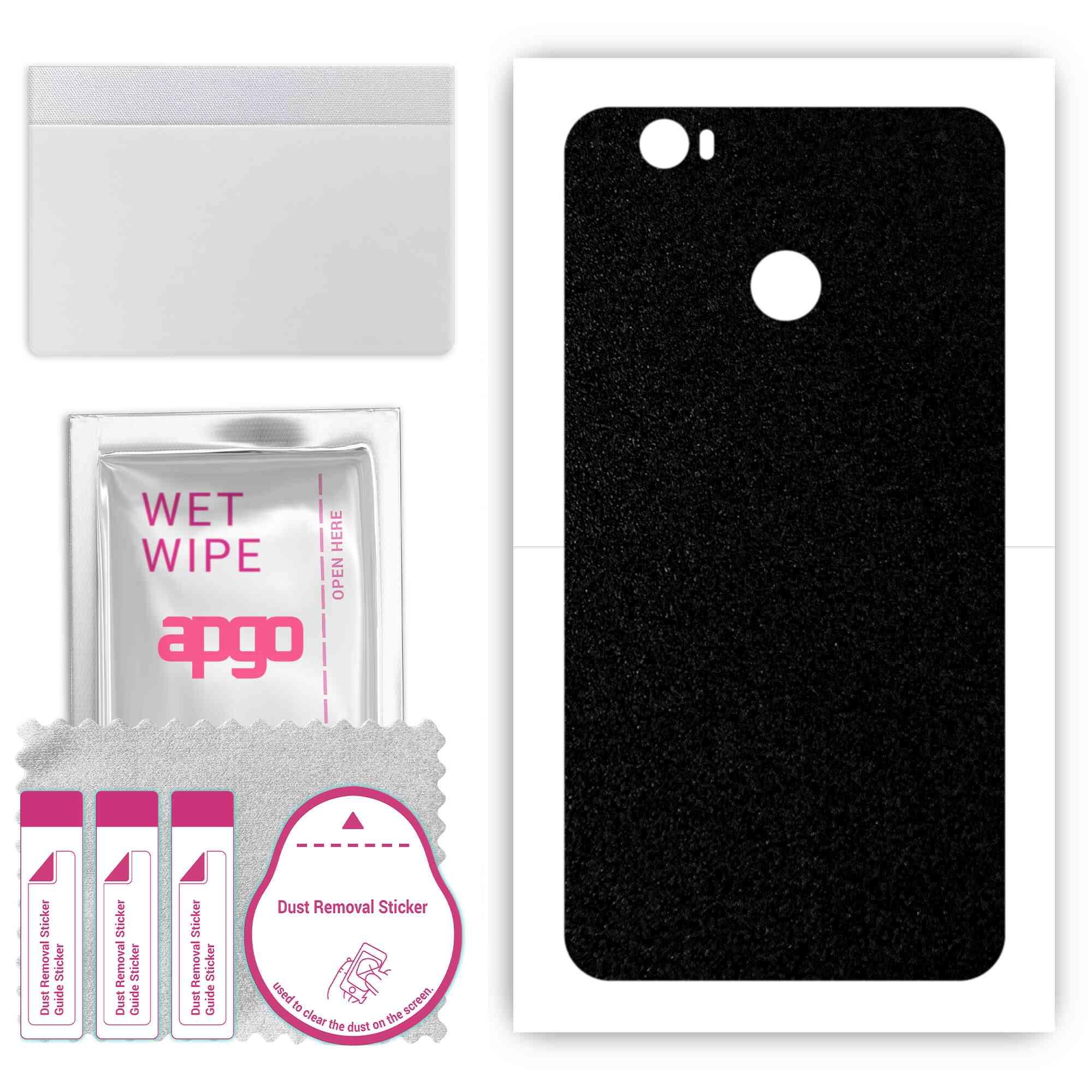apgo Protective Skin Sticker for the back compatible with Oukitel U11 Plus, Wrap Film, Foil, Vinyl - Pattern Matte Black
apgo Protective Skin Sticker for the back compatible with Oukitel U11 Plus, Wrap Film, Foil, Vinyl - Pattern Matte Black