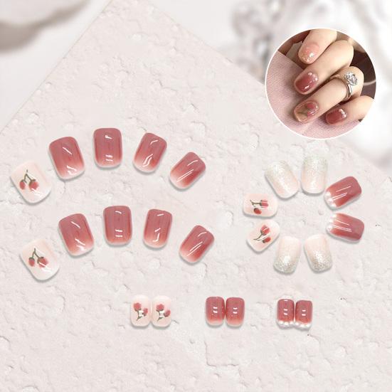 1 Set False Nail Harmless Decorative Gradient Color Fashion Quick Building Gentle Rose Fairy Faux Beauty Supply
1 Set False Nail Harmless Decorative Gradient Color Fashion Quick Building Gentle Rose Fairy Faux Beauty Supply