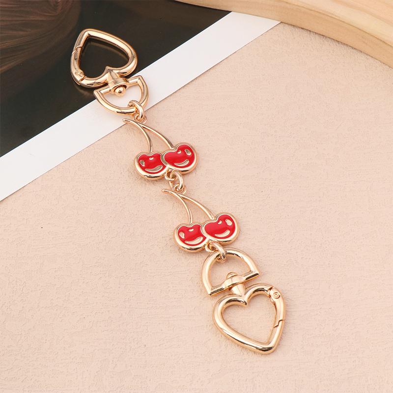 Элегантная эмалевая сумка-кроссбоди на цепочке с вишнями, на плечо, с удлиненной цепочкой, декор ремня сумки, аксессуары для замены своими руками
Элегантная эмалевая сумка-кроссбоди на цепочке с вишнями, на плечо, с удлиненной цепочкой, декор ремня сумки, аксессуары для замены своими руками