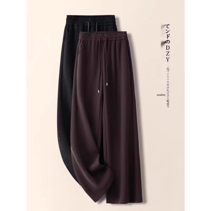 Women s Khaki Woolen Wide Leg Pants - Autumn/Winter 2024 Slimming Fleece-Lined Drapey Pants 30/2XL for 125-135 jin
Women s Khaki Woolen Wide Leg Pants - Autumn/Winter 2024 Slimming Fleece-Lined Drapey Pants 30/2XL for 125-135 jin