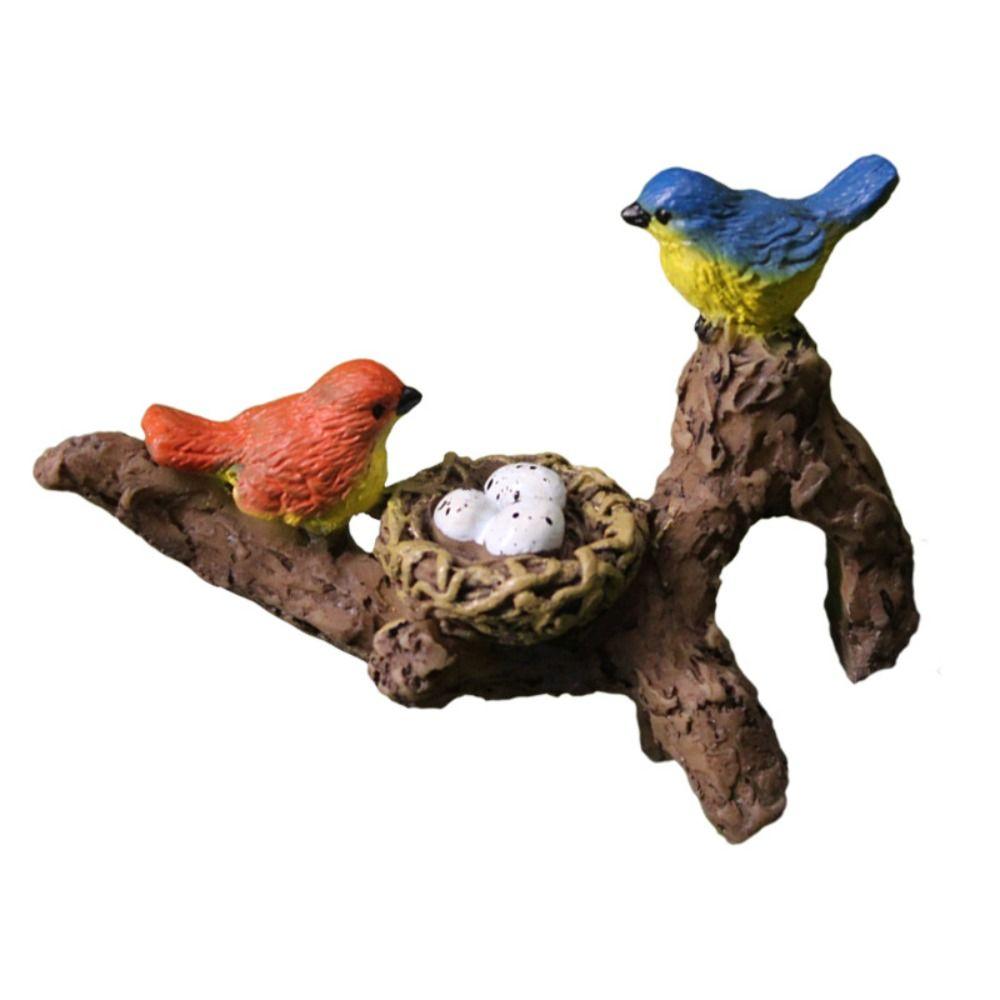 Potted Ornaments Realistic Bird Figurine Bonsai Decoration Lifelike Bird Statue for Mom
Potted Ornaments Realistic Bird Figurine Bonsai Decoration Lifelike Bird Statue for Mom