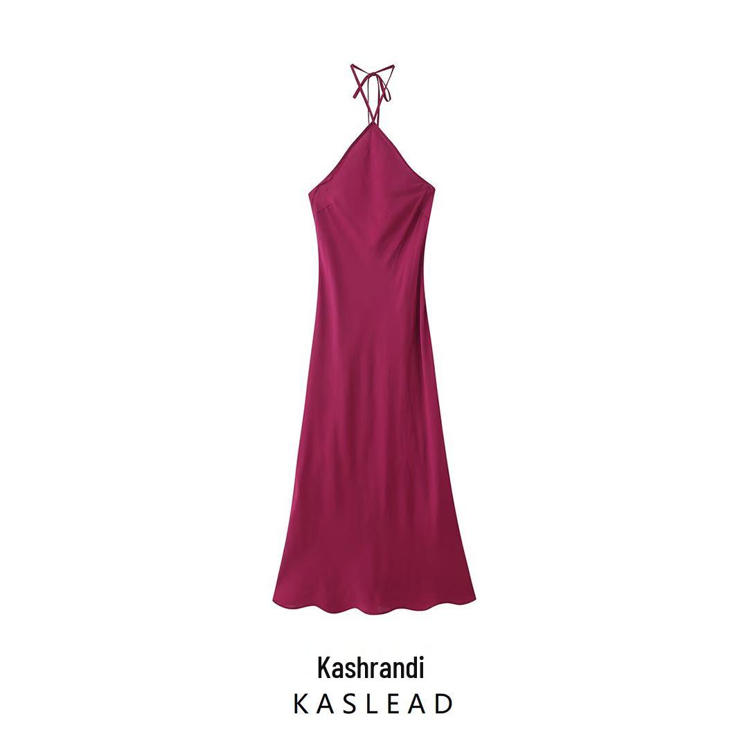 2025 Spring European & American Style Women s Simple Slimming Cotton-Linen Halter Dress L
2025 Spring European & American Style Women s Simple Slimming Cotton-Linen Halter Dress L