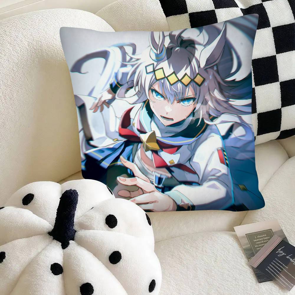 Oguri Cap HOT Anime Umamusume CUTE Pillow Case Square Pillow Bedroom Sofa Leisure Comfort Cushion Car Home Decoration 16x16Inch
Oguri Cap HOT Anime Umamusume CUTE Pillow Case Square Pillow Bedroom Sofa Leisure Comfort Cushion Car Home Decoration 16x16Inch