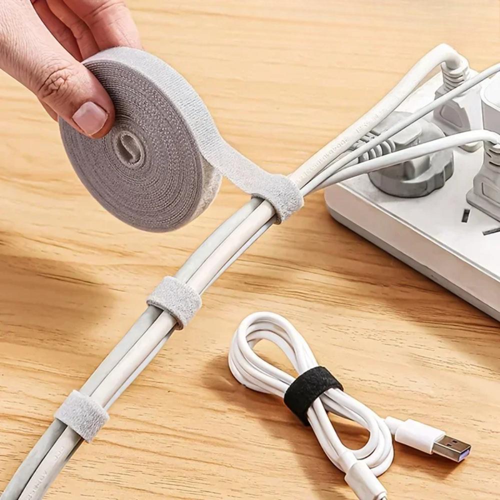 10mm x 5M Reusable Cable Tie - Multi-Purpose Wire Organizer for Data Cables & Plants, Removable Management Tape cable velcro 10mmx5m сірий
10mm x 5M Reusable Cable Tie - Multi-Purpose Wire Organizer for Data Cables & Plants, Removable Management Tape cable velcro 10mmx5m сірий