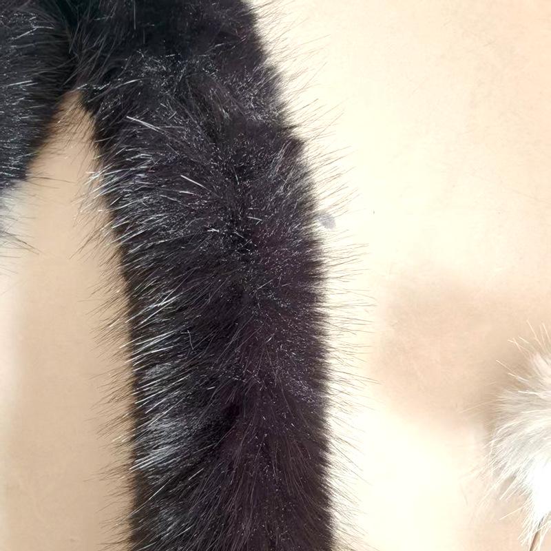 Plush Fox Fur Hanfu Cloak Trim - New Year Decorative Accessory
Plush Fox Fur Hanfu Cloak Trim - New Year Decorative Accessory
