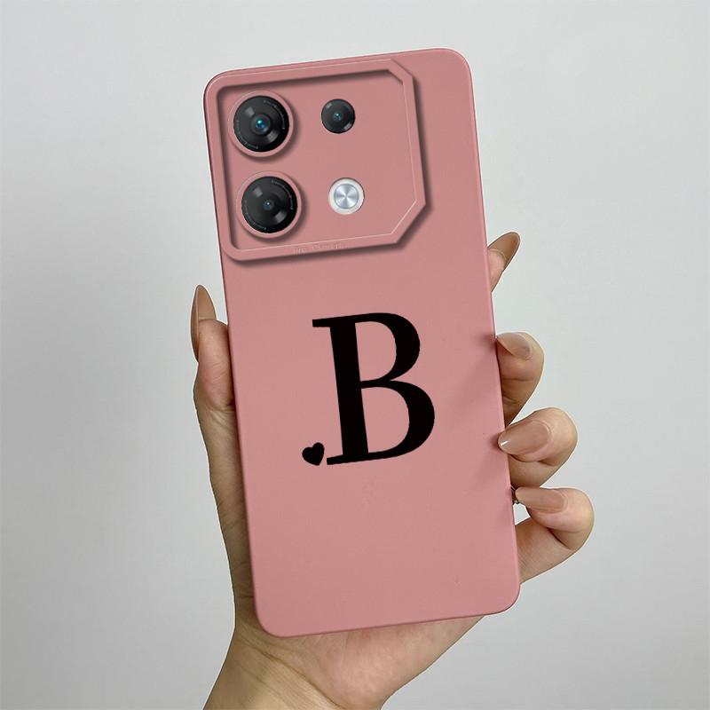 For Infinix GT 10 Pro 5G Case Cute Initial Letters Shockproof Silicone Cover Infinix GT10Pro 10Pro X6739 Lens Protection Coque infinix GT 10 Pro
For Infinix GT 10 Pro 5G Case Cute Initial Letters Shockproof Silicone Cover Infinix GT10Pro 10Pro X6739 Lens Protection Coque infinix GT 10 Pro